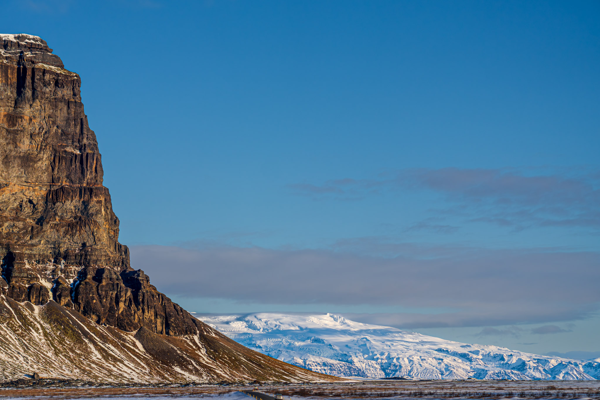 Lómagnúpur vor Vatnajökull